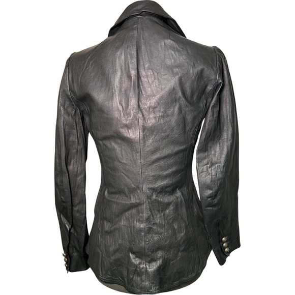 Illia women’s leather jacket size 6 - Picture 5 of 12